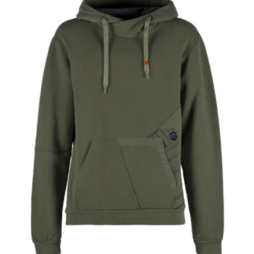 E9 climbing Olive Green Pullover Hoodie